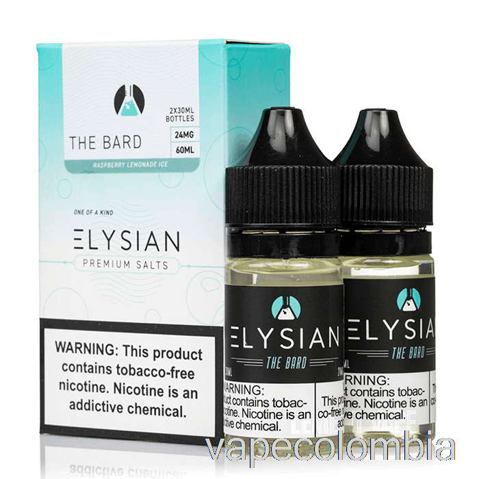 Kit Vape Completo The Bard - Sales Elysian - 60ml 48mg